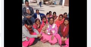 पारिश्रमिकको माग गर्दै सर्लाहीमा इसीडी शिक्षक र विद्यालय कर्मचारीले सुरु गरे आन्दोलन