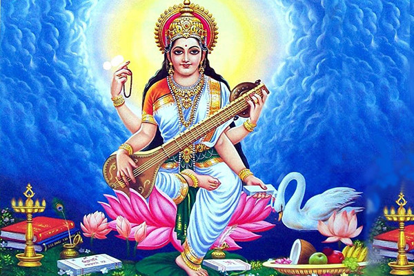 आज सरस्वती पूजा