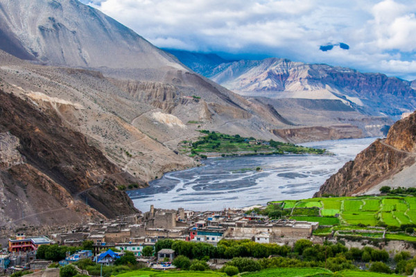 मुस्ताङका १३ बस्ती नदीकटानको उच्च जोखिममा