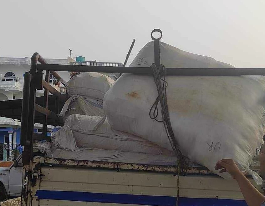 भन्सार छलीका सामग्रीबाट पाँच करोड राजस्व असुल