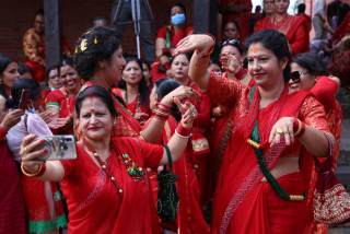 आज हरितालिका तीज मनाइँदै