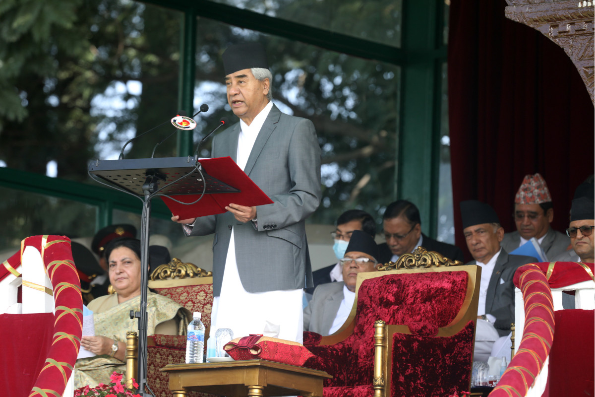भयरहित वातावरणमा निर्वाचन सम्पन्न गर्न सरकार प्रतिबद्ध छ : प्रधानमन्त्री