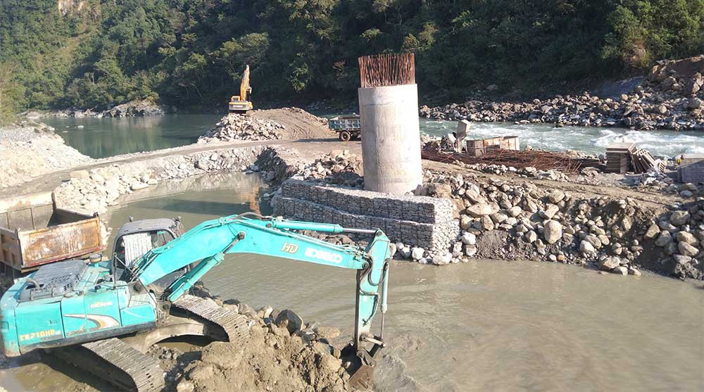 कालीगण्डकी पुलको कामले छ वर्षपछि गति लियो