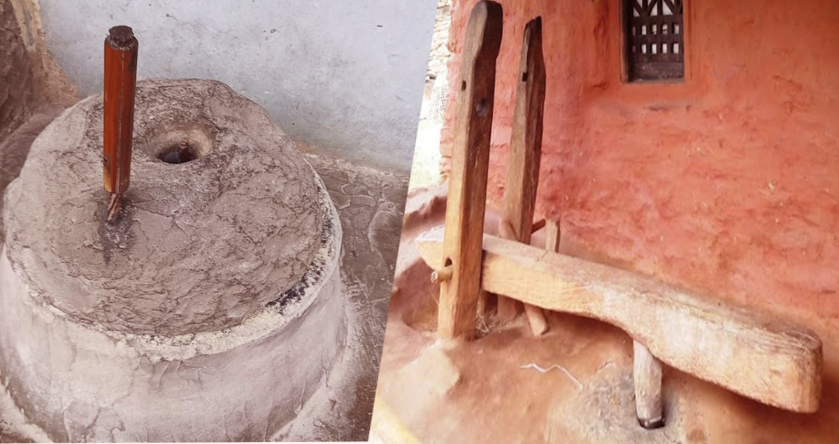 ग्रामीण क्षेत्रबाट बिस्थापित हुँदै  ढिकी जाँतो