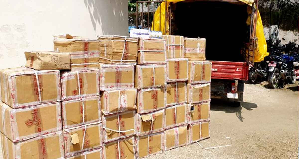 प्रहरीद्वारा १६ लाखको सामान बरामद