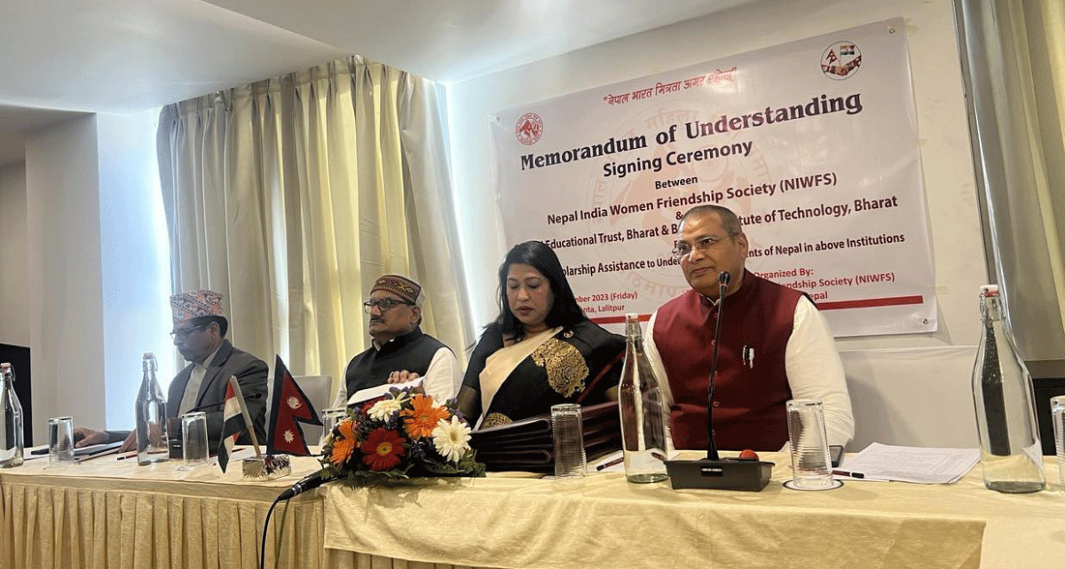 नेपाल भारत महिला मैत्री समाजको पहलमा ४४ जनाले भारतमा नर्सिङ र इन्जिनियरिङ पढ्न छात्रवृत्ति पाउने बाटाे खुल्याे