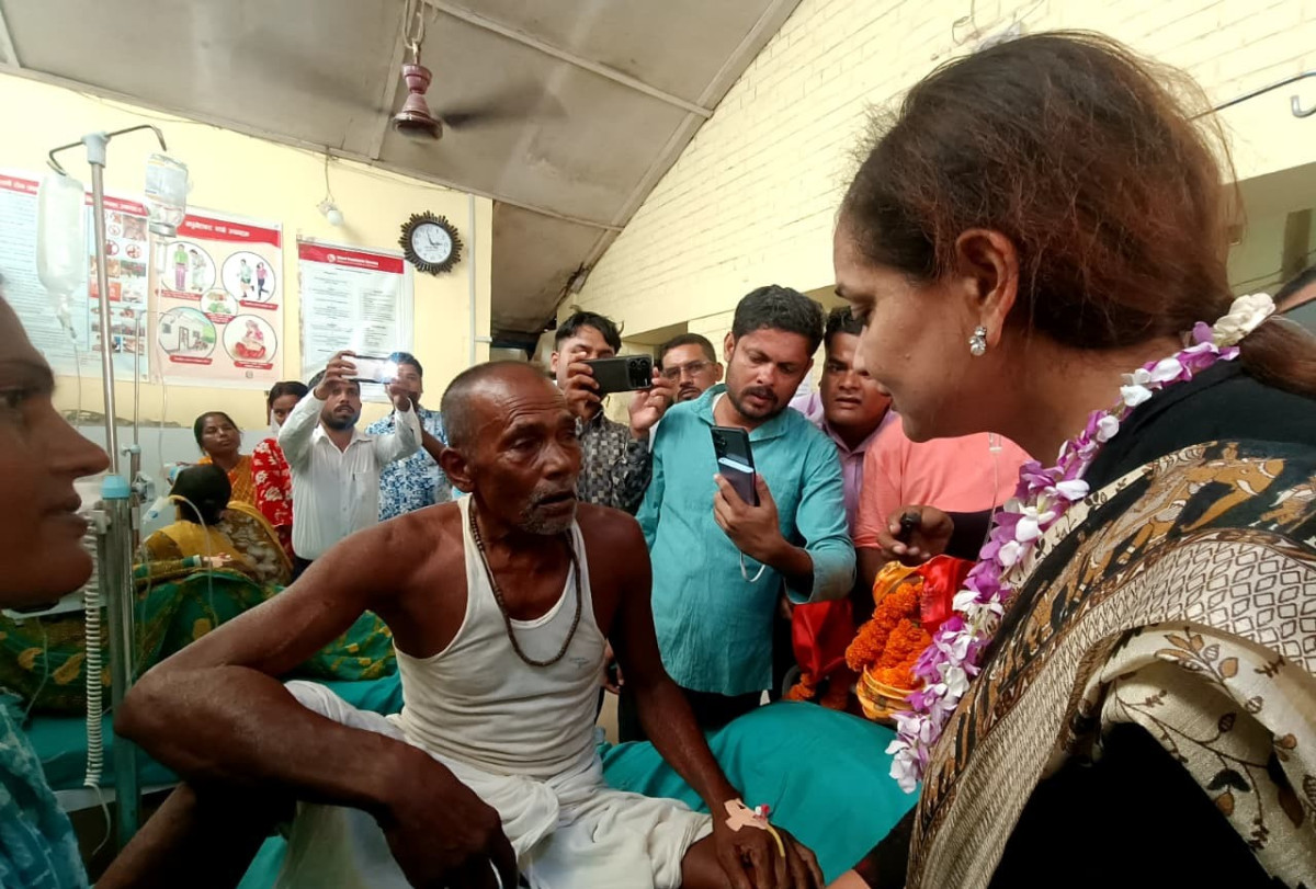 स्वास्थ्य मन्त्रीद्वारा मधेस प्रदेशका स्वास्थ्य संस्थाको अनुगमन