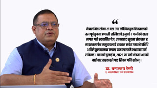 चट्टान र हिमनदी भासिँदा आयो विनाशकारी बाढी : डा.धनञ्जय रेग्मी