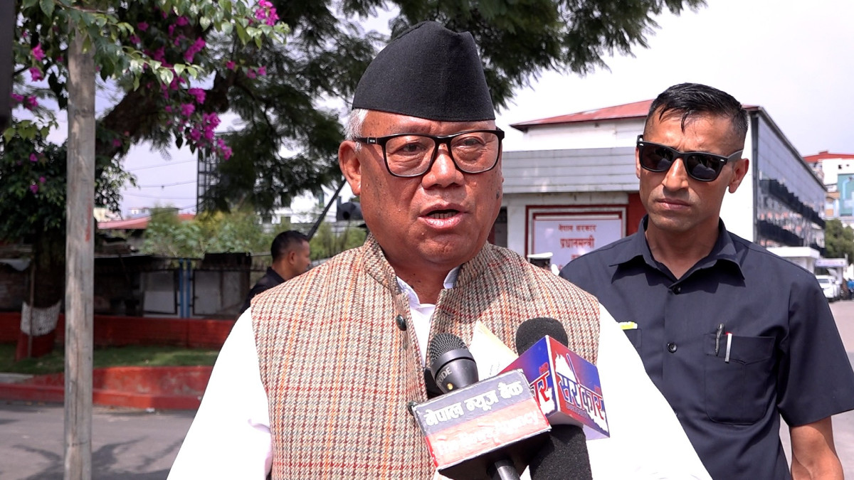 प्रधानमन्त्री र नेता आङदेम्बेबीच विपद् प्रभावितका विषयमा छलफल